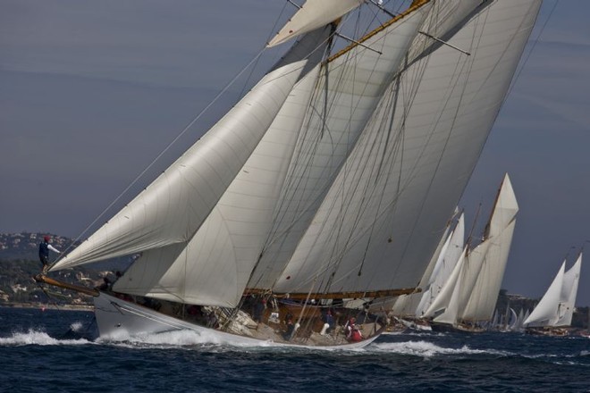 Fife’s ALTAIR racing on day three -  Les Voiles de St. Tropez 2008 ©  Rolex / Carlo Borlenghi http://www.carloborlenghi.net